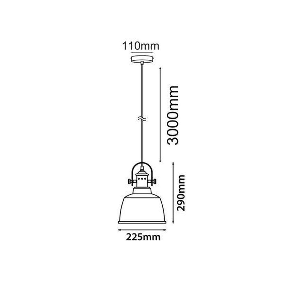 CLA ALTA Pendant - 1 Light-CLA Lighting-Ozlighting.com.au