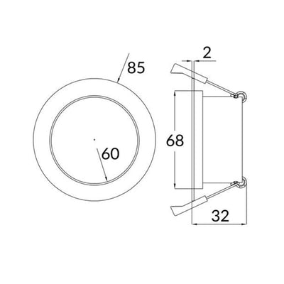 CLA ARC - Architectural Matt Finish Downlight Fittings-CLA Lighting-Ozlighting.com.au