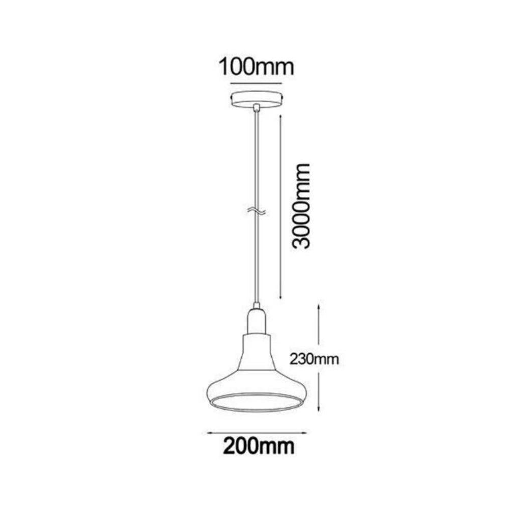 CLA BARROSA Pendant - 1 Light-CLA Lighting-Ozlighting.com.au