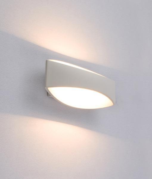 CLA CANNES LED Up/Down Wall Light - 6W, 3000K, White-CLA Lighting-Ozlighting.com.au
