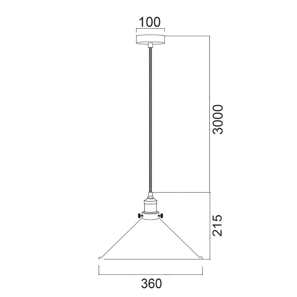 CLA CEREMA Pendant - 1 Light-CLA Lighting-Ozlighting.com.au