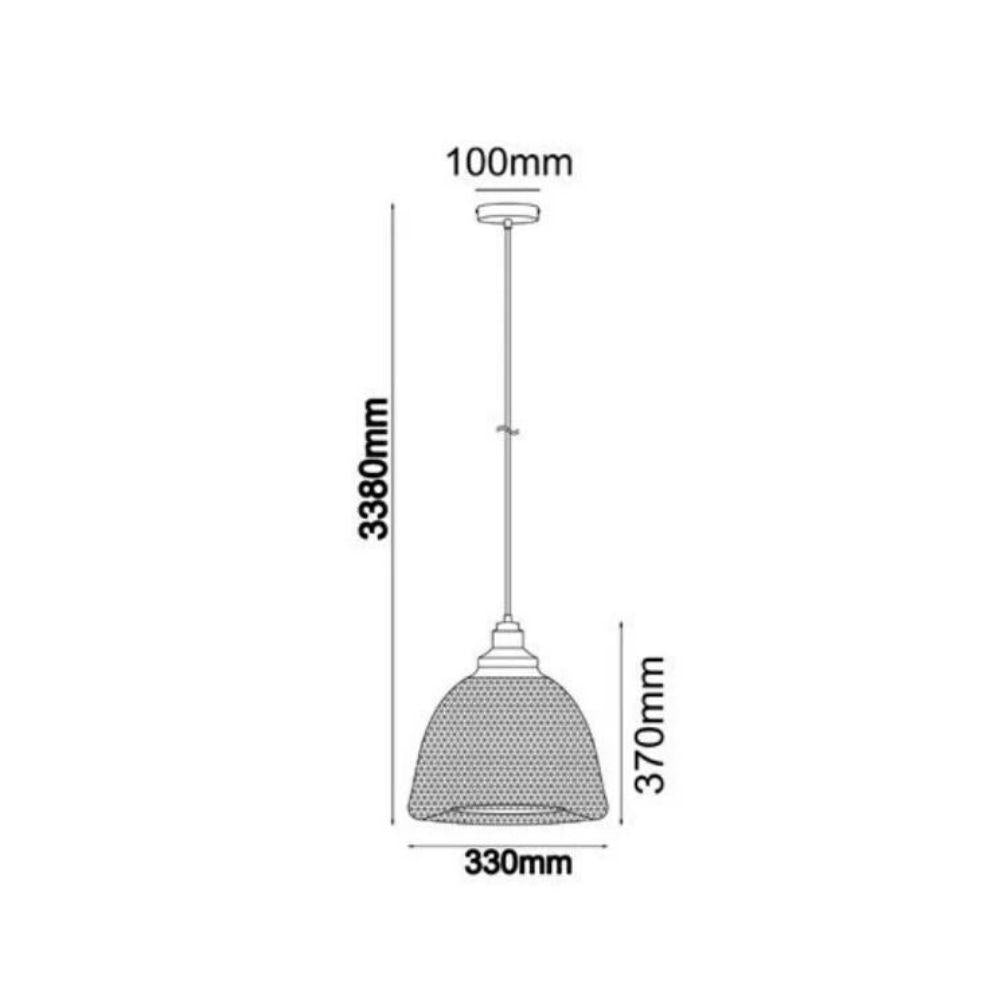 CLA CHEVEUX1-C/S/B/L Pendant - 1 Light-CLA Lighting-Ozlighting.com.au