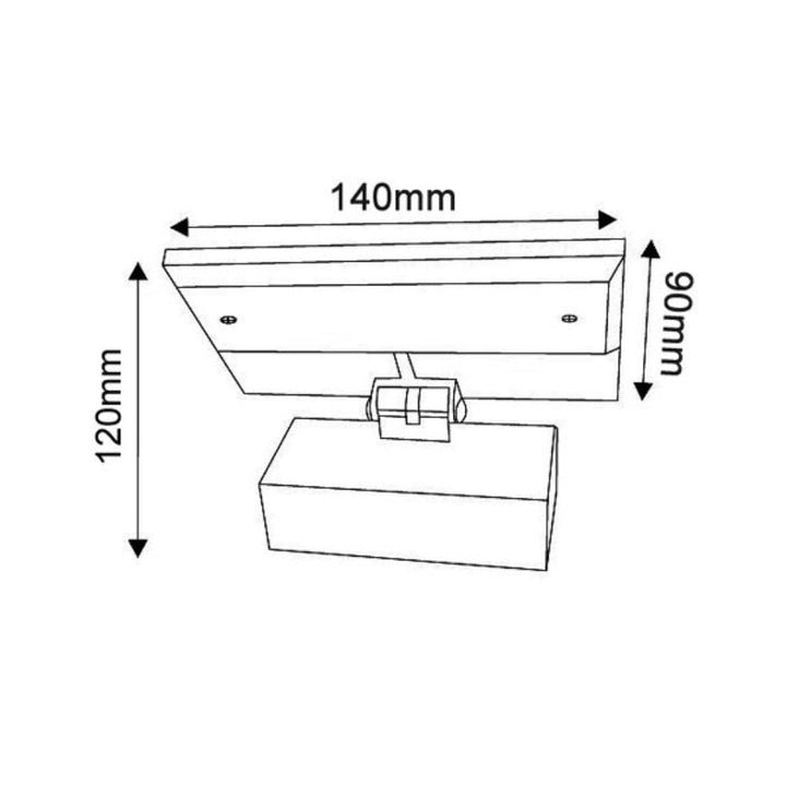 CLA CITY RIOG2 - 6W LED Mounted Wall Light IP20-CLA Lighting-Ozlighting.com.au
