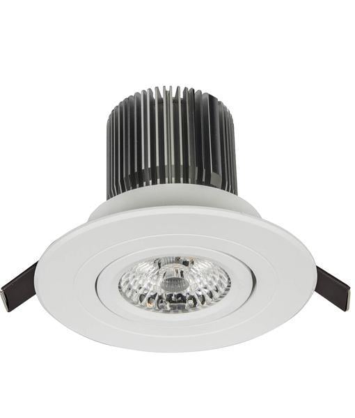CLA COMET02/04 LED Downlight - 10W, Tri-Colour, Dimmable, IP20, Tilt-CLA Lighting-Ozlighting.com.au