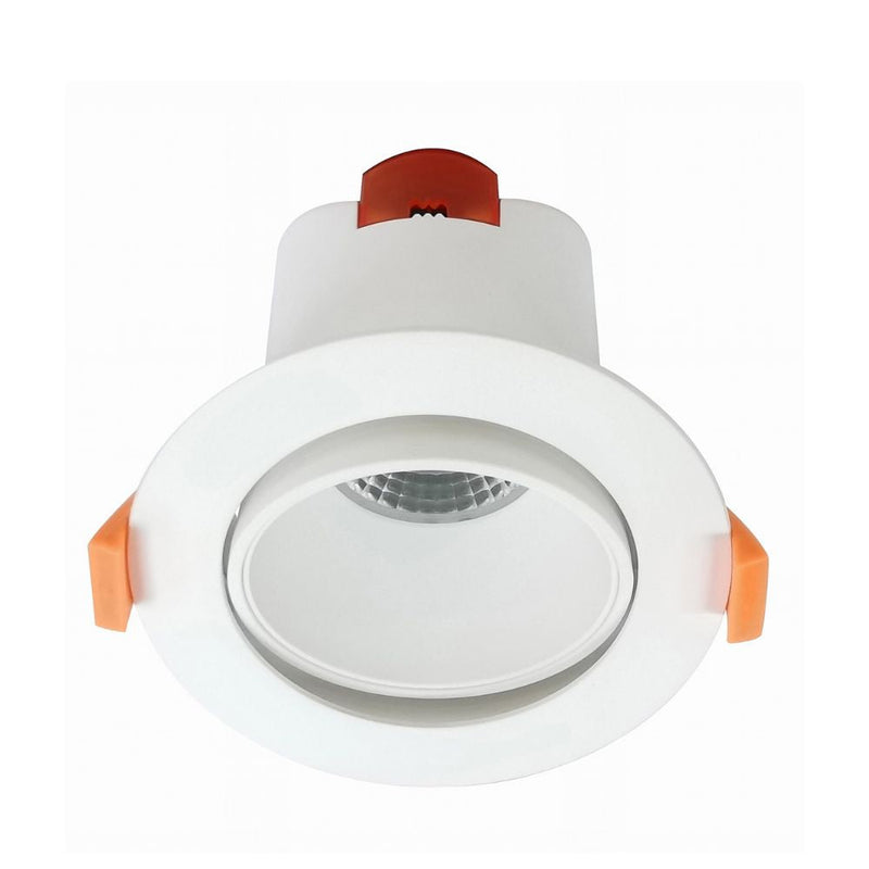 CLA COMET07/08 - 9W LED Tri-Colour Dimmable Plastic Low Glare Gimbal Deepset PC Downlight IP20-CLA Lighting-Ozlighting.com.au