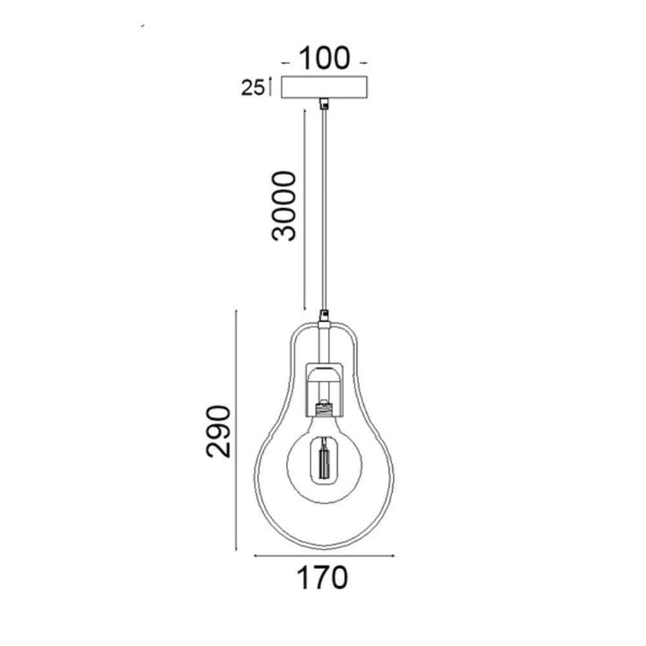 CLA CONTOUR - 1 Light Pendant-CLA Lighting-Ozlighting.com.au