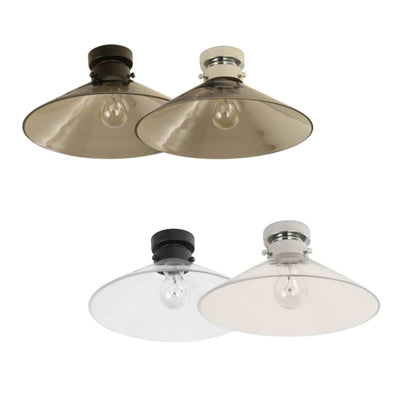 CLA DIYBAT - DIY Batten Fix Holder Cover Large Cone Shape Glass Ceiling Light Shade Only-CLA Lighting-Ozlighting.com.au