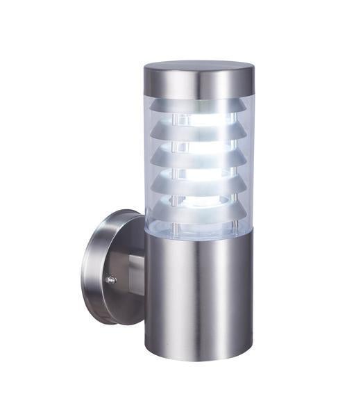 CLA ELANORA Wall Light - IP44, Louvred, 304 Stainless Steel-CLA Lighting-Ozlighting.com.au