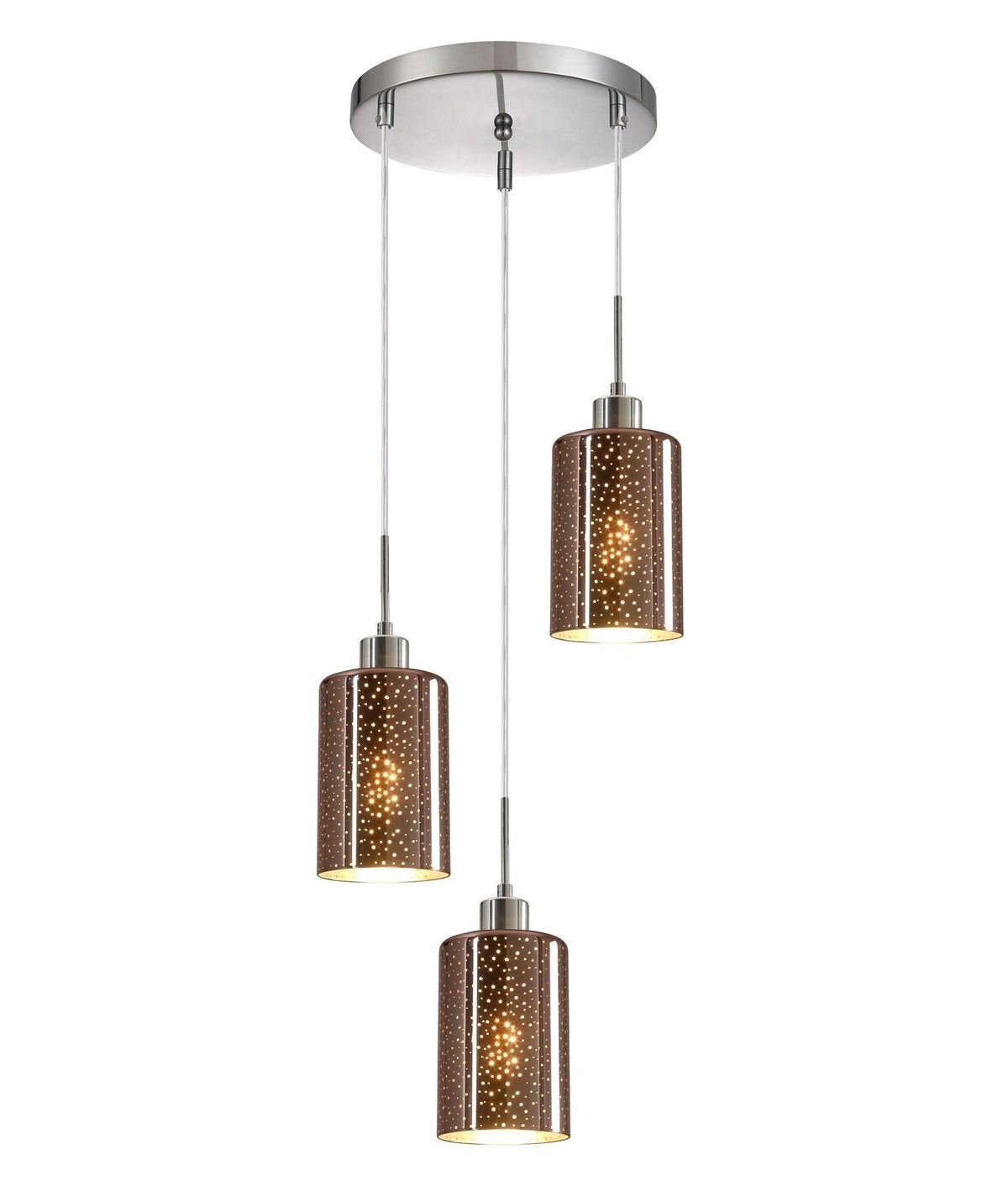 CLA ESPEJO - 1/3 Light Pendant-CLA Lighting-Ozlighting.com.au