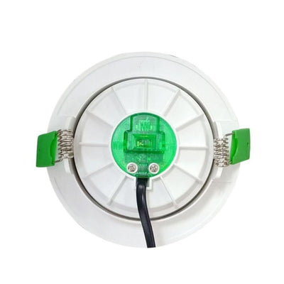 CLA FIREFLY - 8W LED Tri-Colour Dimmable Tilt Adjustable Deep Face PC Downlight-CLA Lighting-Ozlighting.com.au