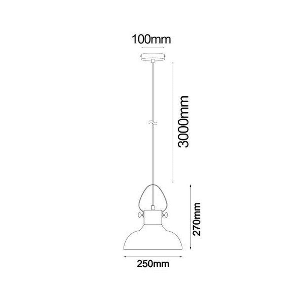 CLA FUMOSO-C/B/D Pendant - 1 Light-CLA Lighting-Ozlighting.com.au
