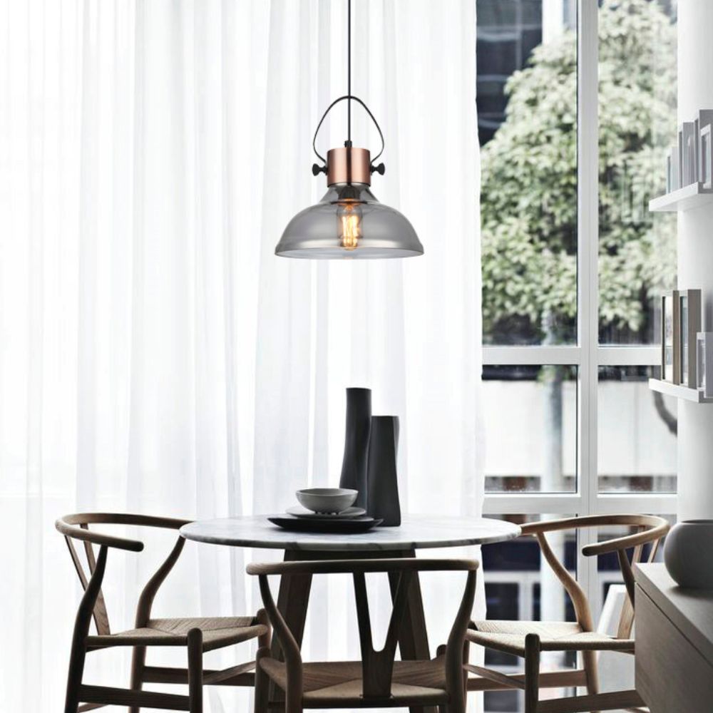 CLA FUMOSO-C/B/D Pendant - 1 Light-CLA Lighting-Ozlighting.com.au