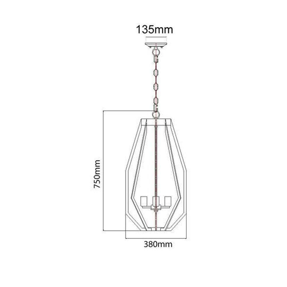 CLA GAMBA Pendant - 4/5 Light-CLA Lighting-Ozlighting.com.au