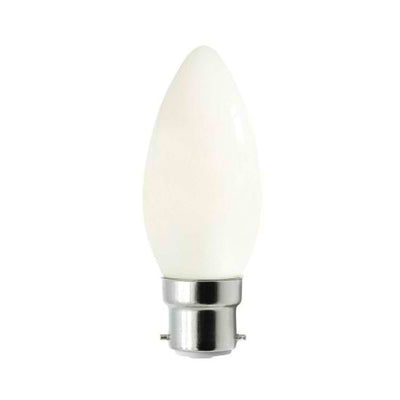 CLA GLOBE-C35 - Candle 4W LED Filament Dimmable Frosted Globes IP20-CLA Lighting-Ozlighting.com.au