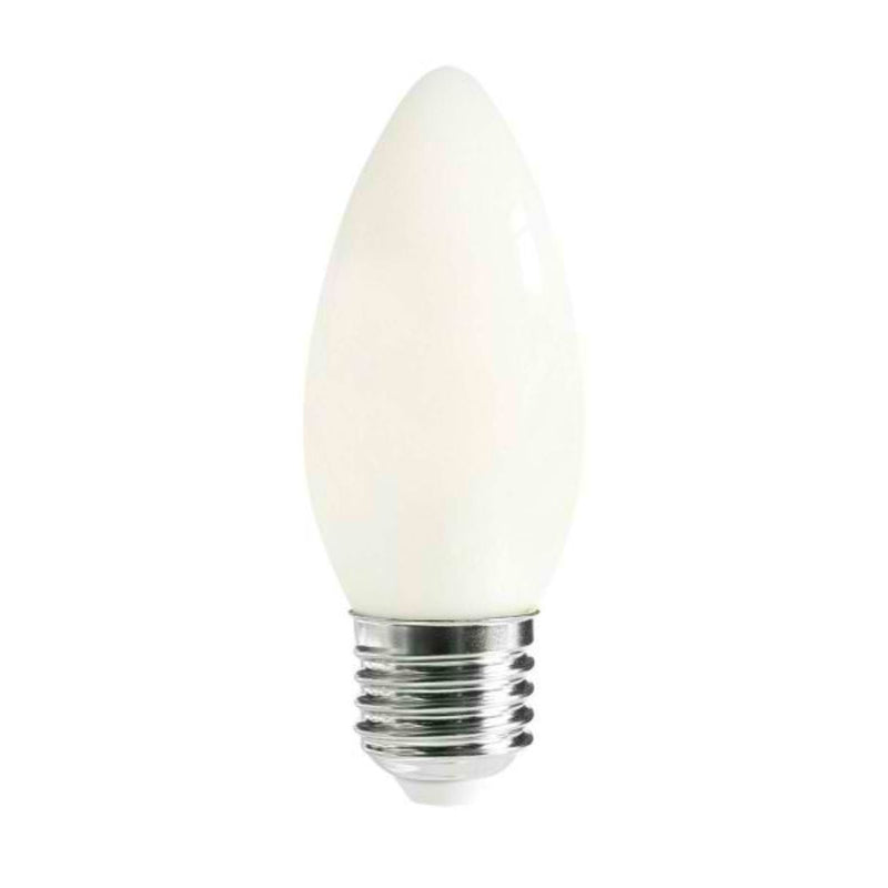 CLA GLOBE-C35 - Candle 4W LED Filament Dimmable Frosted Globes IP20-CLA Lighting-Ozlighting.com.au
