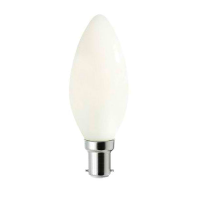 CLA GLOBE-C35 - Candle 4W LED Filament Dimmable Frosted Globes IP20-CLA Lighting-Ozlighting.com.au