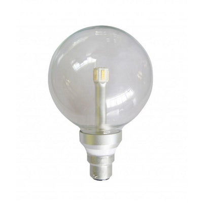 CLA GLOBE-G125 - 6W LED G125 Spherical Shape Glass Globe - B22/E27-CLA Lighting-Ozlighting.com.au