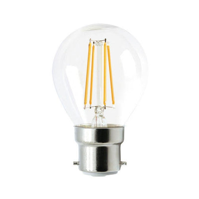 CLA GLOBE-G45-LF - 4W LED Filament Fancy Round Dimmable Globe-CLA Lighting-Ozlighting.com.au