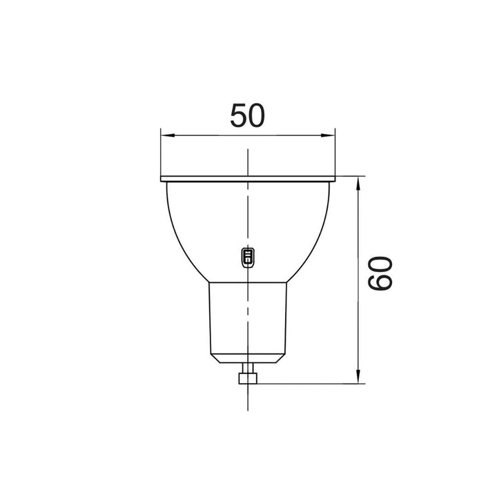 CLA GLOBE-GU10 - 6W LED Tri-Colour GU10 Shape Globe-CLA Lighting-Ozlighting.com.au