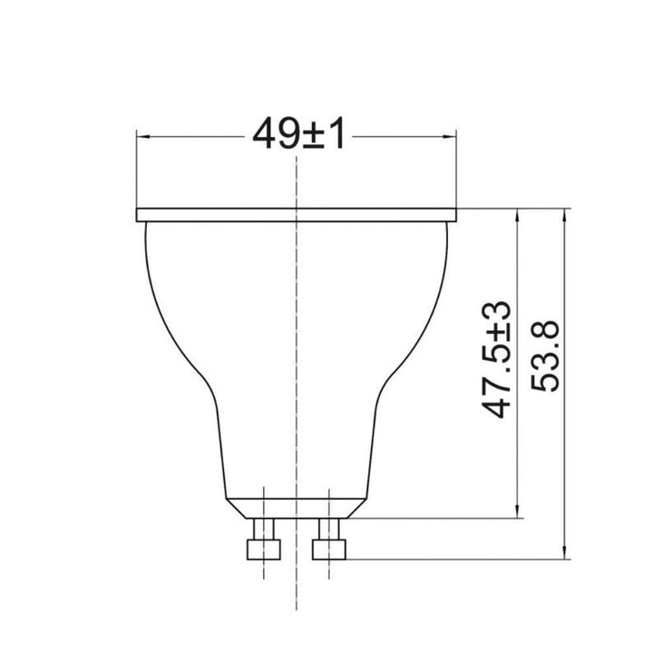 CLA GLOBE-GU10-SMART-RGB - 5W LED Smart Dimmable RGB+CCT Tuneable GU10 Shape PC Globe-CLA Lighting-Ozlighting.com.au