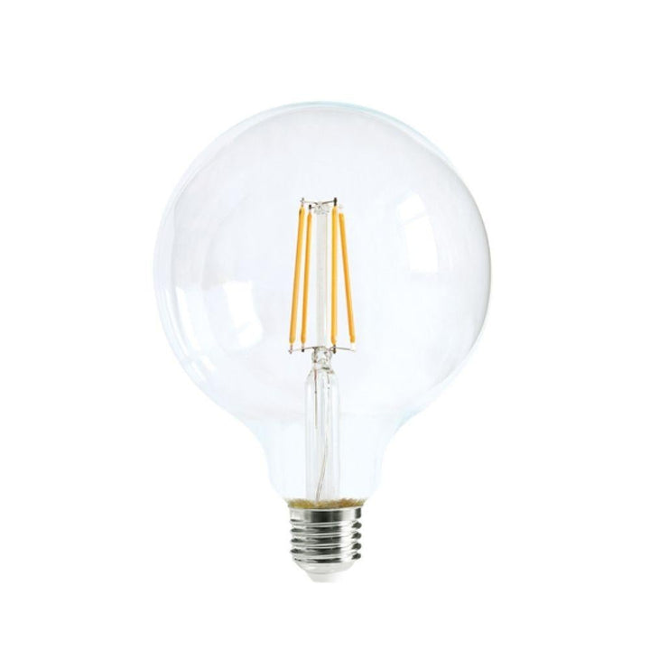 CLA GLOBE-LF - 8W LED Dimmable G125 Spherical Filament Clear Glass Globe - B22/E27-CLA Lighting-Ozlighting.com.au