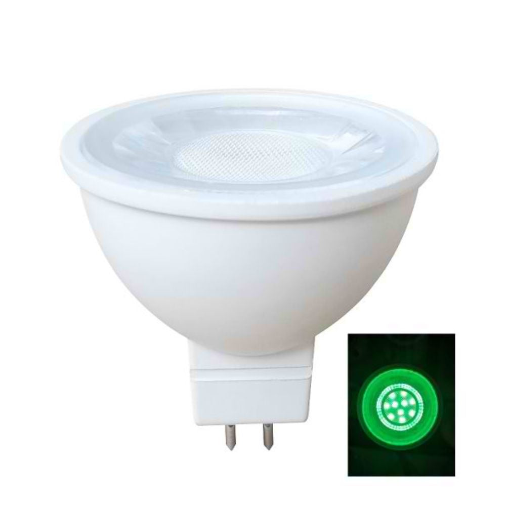 CLA GLOBE-MR16 - 5W LED 12V DC MR16 Coloured Globe - DRIVER REQUIRED-CLA Lighting-Ozlighting.com.au