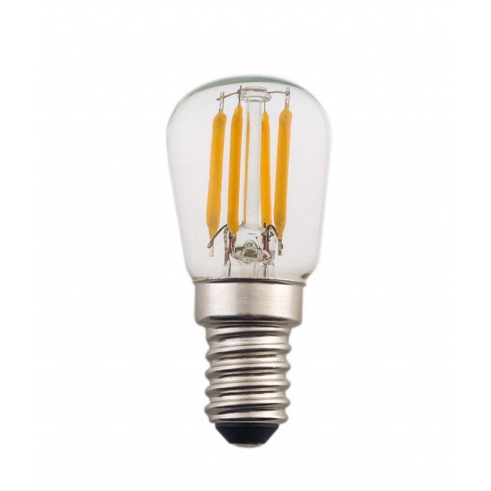 CLA GLOBE-PILOT - 3W LED Pilot ST26 Shape Filament Clear Globe 3000K - E14-CLA Lighting-Ozlighting.com.au