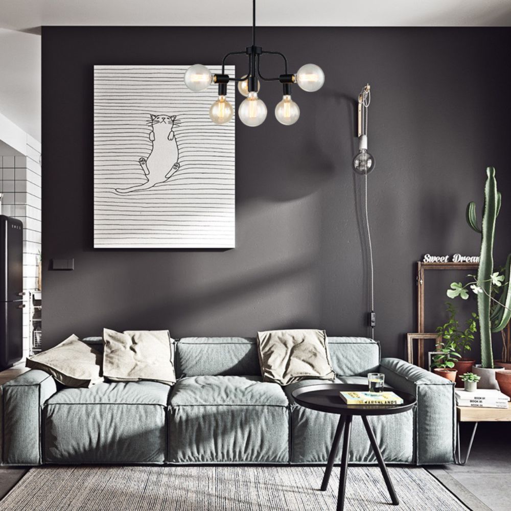 CLA HEXA Pendant - 6 Light-CLA Lighting-Ozlighting.com.au