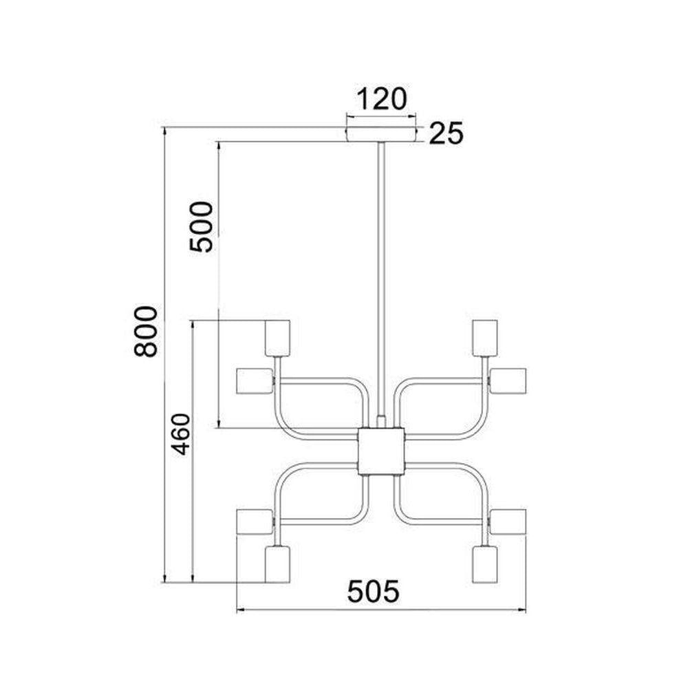 CLA HEXADE Pendant - 16 Light-CLA Lighting-Ozlighting.com.au