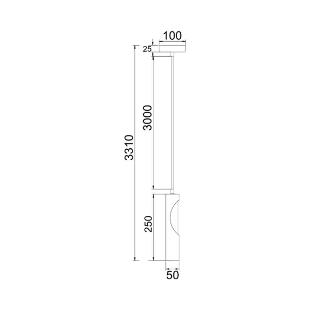 CLA IDA Pendant - 1 Light-CLA Lighting-Ozlighting.com.au