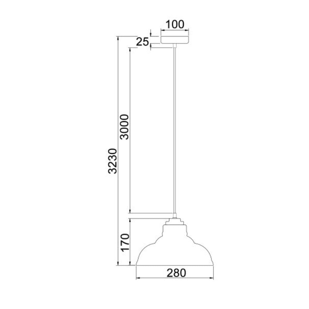 CLA LAMINA Pendant - 1 Light, Glass-CLA Lighting-Ozlighting.com.au