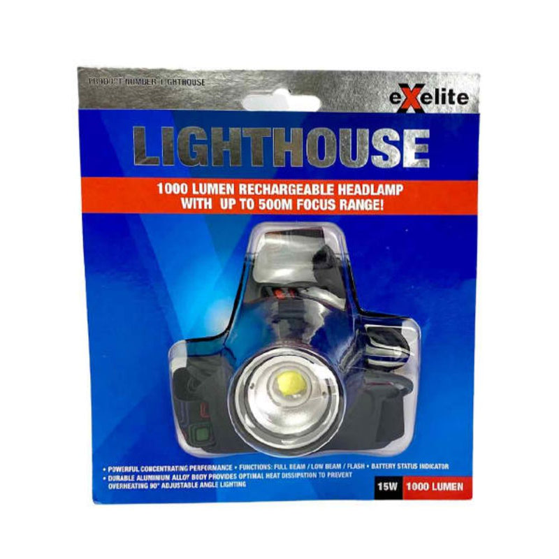 CLA LIGHTHOUSE - 15W Powerful Performance Rechargeable Headlamp-CLA Lighting-Ozlighting.com.au