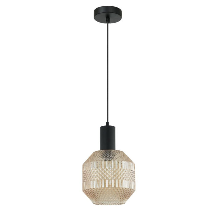 CLA MARACA - 1 Light Interior Glass Jar Pendant Light-CLA Lighting-Ozlighting.com.au
