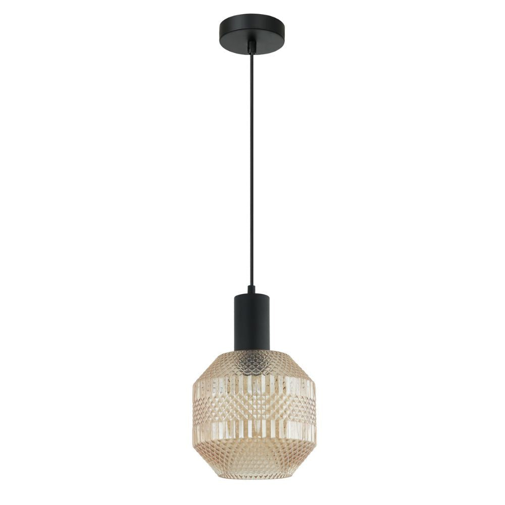 CLA MARACA Pendant - 1 Light, Glass, Jar-CLA Lighting-Ozlighting.com.au