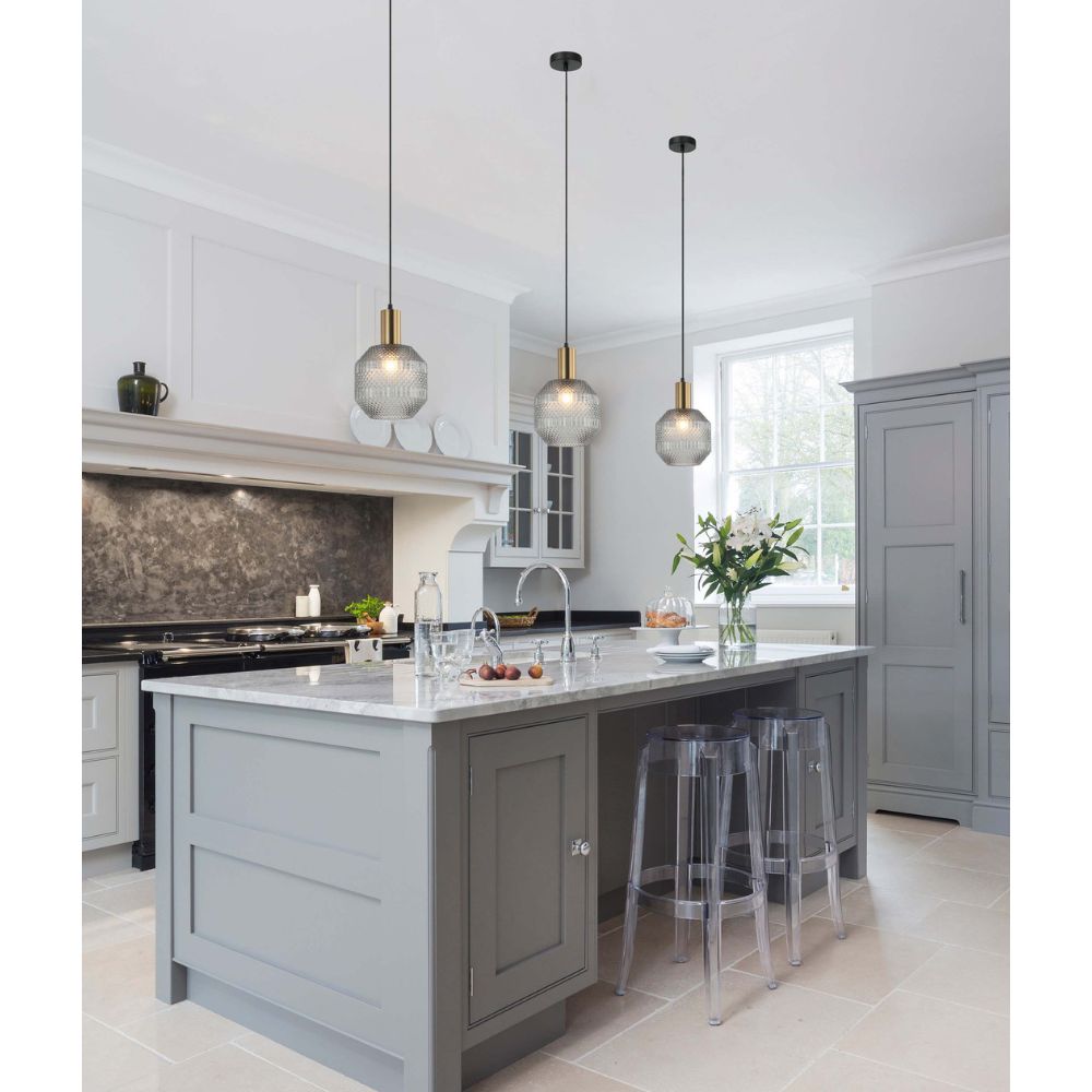 CLA MARACA Pendant - 1 Light, Glass, Jar-CLA Lighting-Ozlighting.com.au