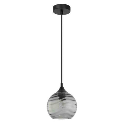 CLA MARBRE - 1 Light Interior Wine Glass Wavy Glass Pendant Lights IP20-CLA Lighting-Ozlighting.com.au