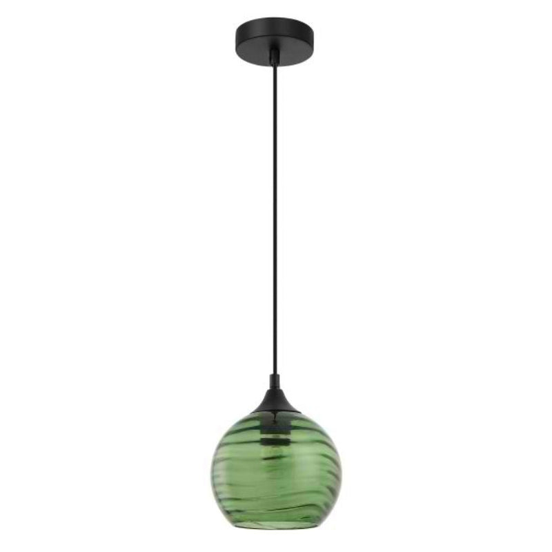 CLA MARBRE - 1 Light Interior Wine Glass Wavy Glass Pendant Lights IP20-CLA Lighting-Ozlighting.com.au