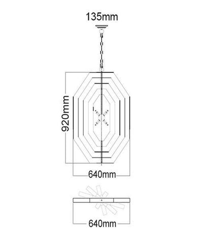 CLA ORBITA-O - 4/8 Light Pendant-CLA Lighting-Ozlighting.com.au