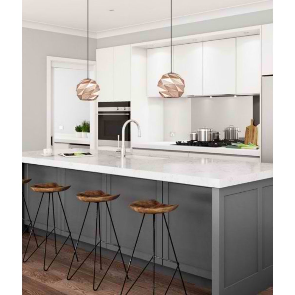 CLA ORIGAMI - 1 Light Interior Dome Carved Iron Pendant Lights IP20-CLA Lighting-Ozlighting.com.au
