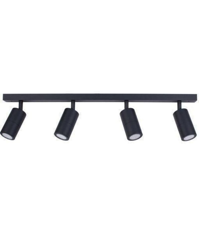 CLA PG4BAR - 4xGU10 4 Light Bar Adjustable Rail Ceiling Spot Light IP44-CLA Lighting-Ozlighting.com.au