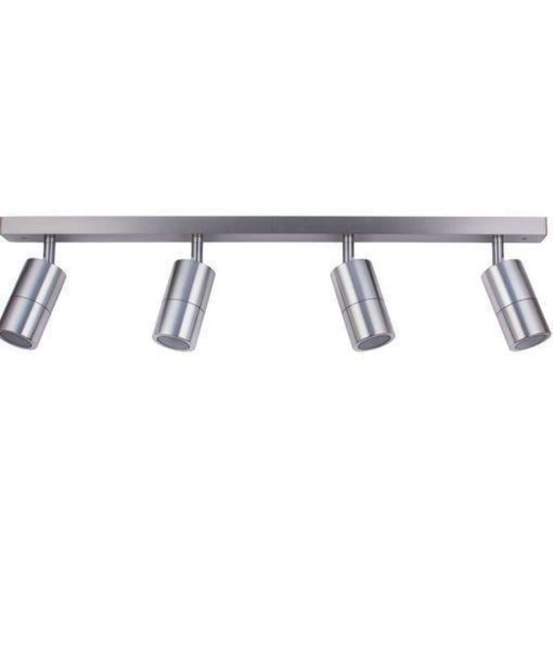 CLA PG4BAR - 4xGU10 4 Light Bar Adjustable Rail Ceiling Spot Light IP44-CLA Lighting-Ozlighting.com.au