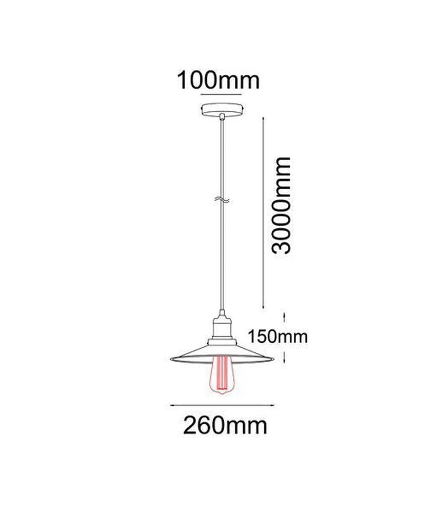 CLA PIATTO-S/L Pendant - 1 Light-CLA Lighting-Ozlighting.com.au