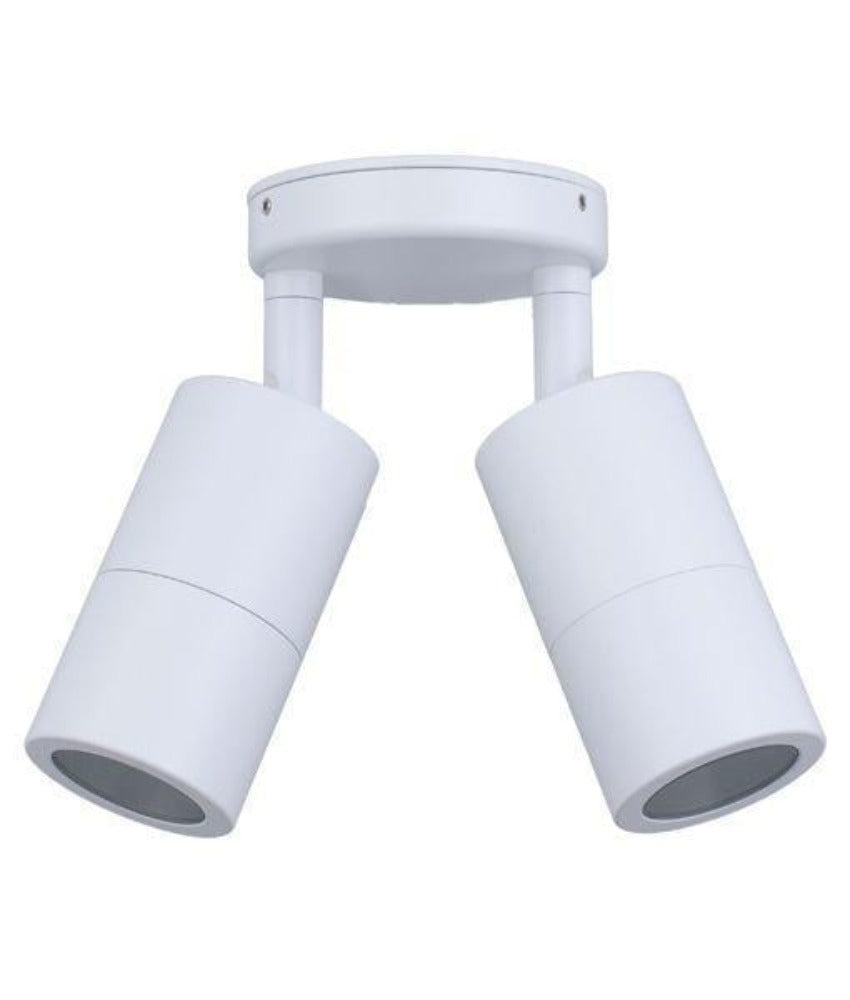 CLA PM2A - 2xMR16 12V DC Exterior Double Adjustable Wall Spot Light IP65 - DRIVER REQUIRED-CLA Lighting-Ozlighting.com.au