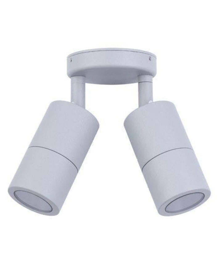 CLA PM2A - 2xMR16 12V DC Exterior Double Adjustable Wall Spot Light IP65 - DRIVER REQUIRED-CLA Lighting-Ozlighting.com.au