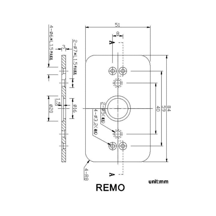 CLA REMO - 6.8W LED Modern Exterior Up/Down Wall Light IP54 - 3000K-CLA Lighting-Ozlighting.com.au