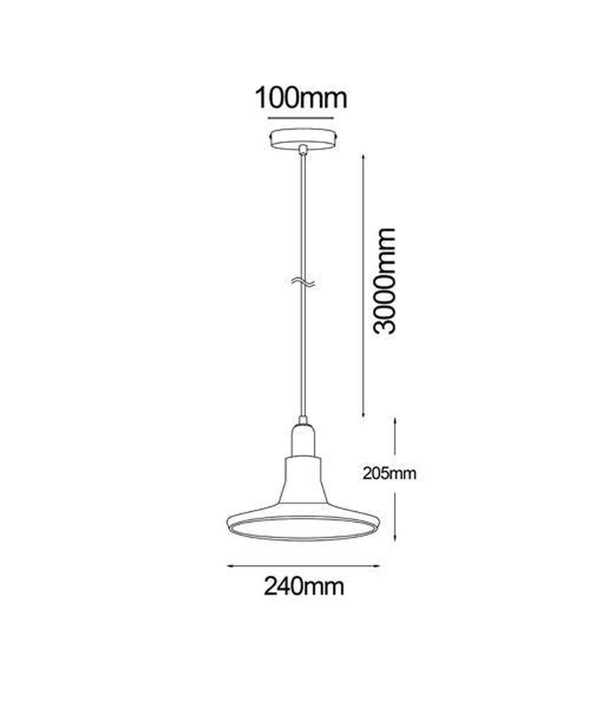 CLA RIVERINA Pendant - 1 Light-CLA Lighting-Ozlighting.com.au