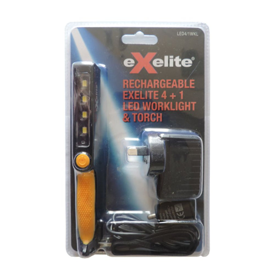 CLA Rechargeable 4+1 LED Worklight-CLA Lighting-Ozlighting.com.au