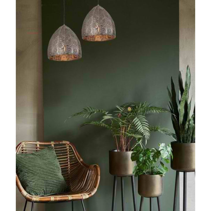 CLA SARI - 25W 1 Light Interior Embossed Pendant Light IP20-CLA Lighting-Ozlighting.com.au