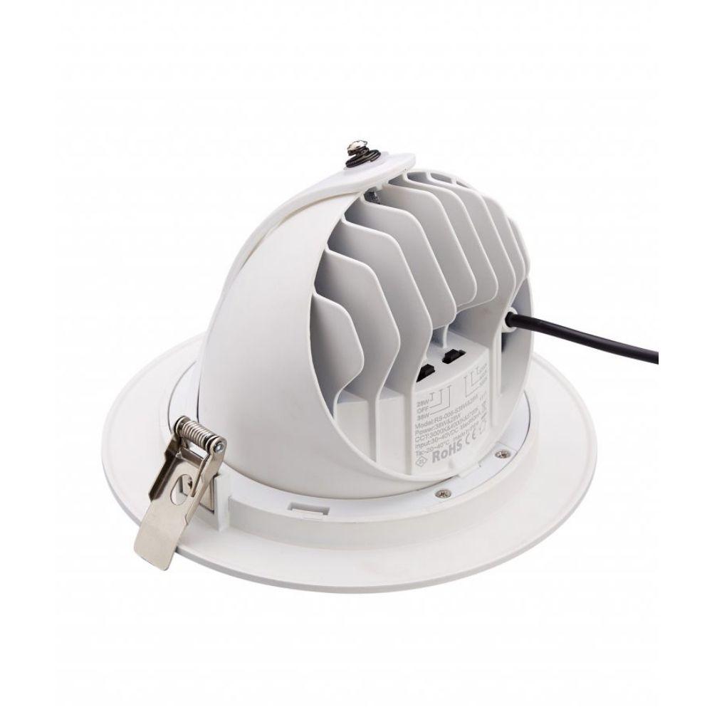 CLA SHOPTRI01 LED Downlight - 28W/38W, Tri-Colour, IP20, Recessed-CLA Lighting-Ozlighting.com.au