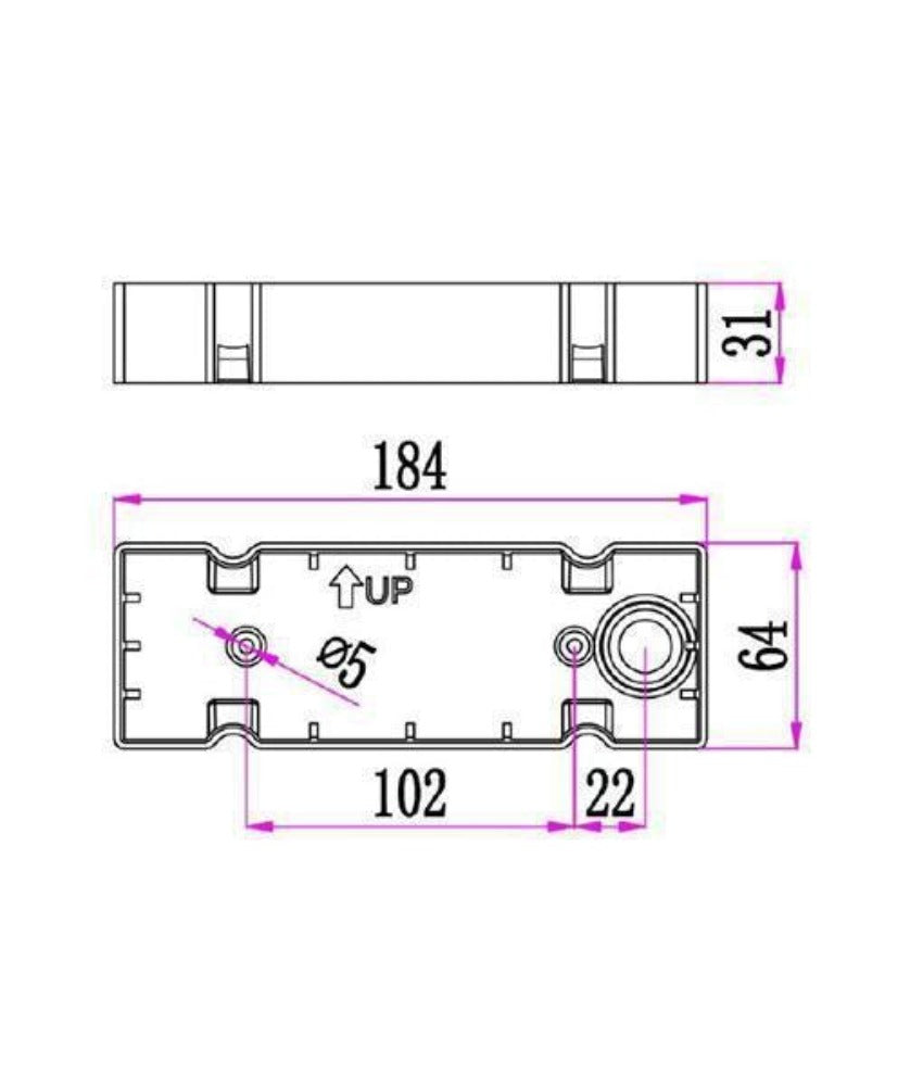 CLA SOMBRA LED Up/Down Wall Light - 13W, 3000K, IP65-CLA Lighting-Ozlighting.com.au